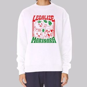 Legalize Marinara Garlic and Tomato Sweatshirt 3 Legalize Marinara Garlic and Tomato Sweatshirt 4
