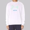 Letter Blue Sp5der Sweatshirt