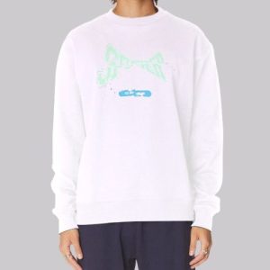 Letter Blue Sp5der Sweatshirt 3 Letter Blue Sp5der Sweatshirt 4