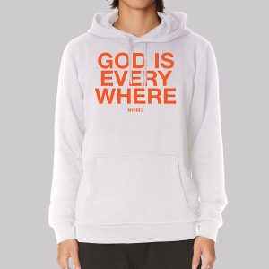Letter God Is Everywhere Sweatshirt