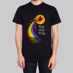 Lgbt Witch Ride With Pride Sweatshirt 3