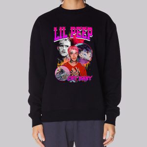 Lil Peep Cry Baby Vintage Retro 90s Sweatshirt Lil Peep Cry Baby Vintage Retro 90s Sweatshirt