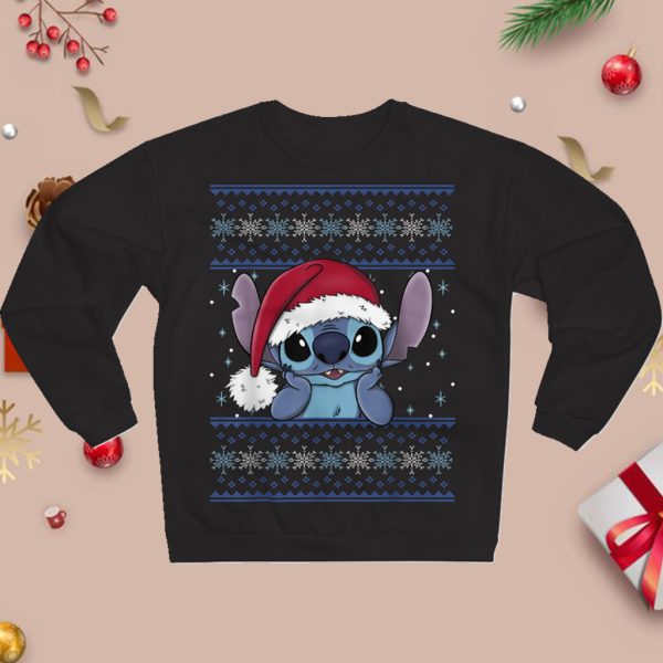 Lilo Stitch Ugly Christmas Sweatshirt