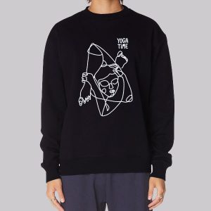 Line Art Merch Yoga Sweatshirt