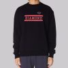 Line Red Diamond Sweatshirts