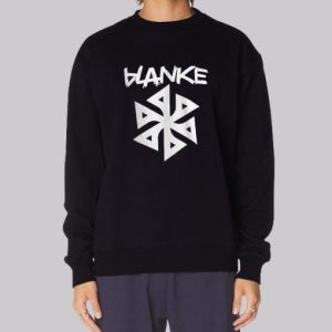 Logo Aesthetic Blanke Merch Sweatshirt 4