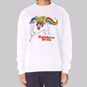 Logo Cartoon Rainbow Brite Sweatshirt Logo Cartoon Rainbow Brite Sweatshirt