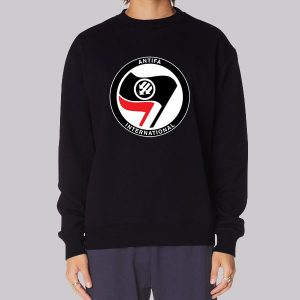 Logo Flag International Antifa Sweatshirt Logo Flag International Antifa Sweatshirt