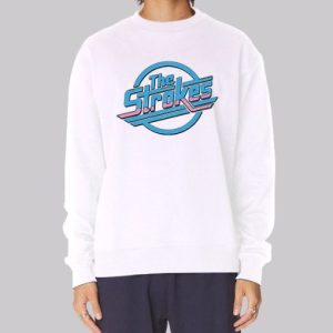 Logo Girls the Strokes Sweatshirt 3 Logo Girls the Strokes Sweatshirt 4
