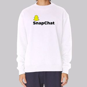 Logo Graphic Snapchat Sweatshirt Logo Graphic Snapchat Sweatshirt