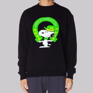 Logo Happy St Patrick’s Day Snoopy Sweatshirt Logo Happy St Patrick’s Day Snoopy Sweatshirt
