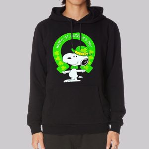 Logo Happy St Patrick’s Day Snoopy Sweatshirt