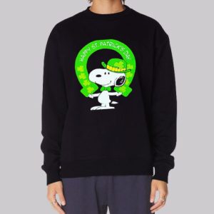 Logo Happy St Patrick's Day Snoopy Sweatshirt 3 Logo Happy St Patricks Day Snoopy Sweatshirt 4