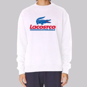 Logo Parody Lacostco Wholesale Costco Sweatshirt 4