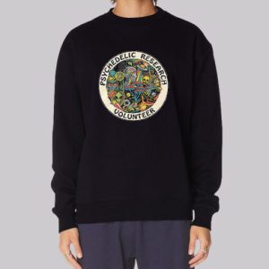 Logo Research Volunteer Psychedelic Sweatshirt 3 Logo Research Volunteer Psychedelic Sweatshirt 4