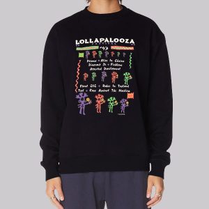 Lollapalooza 1993 Alice in Chains Sweatshirt Lollapalooza 1993 Alice in Chains Sweatshirt