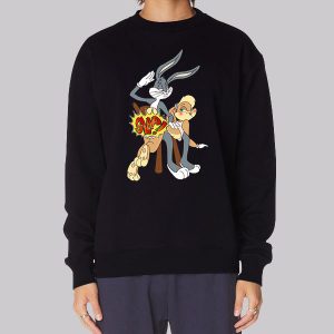 Looney Tunes Slap Bugs Bunny and Lola Sweatshirt Looney Tunes Slap Bugs Bunny and Lola Sweatshirt