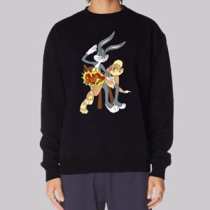 Looney Tunes Slap Bugs Bunny and Lola Sweatshirt 3 Looney Tunes Slap Bugs Bunny and Lola Sweatshirt 4