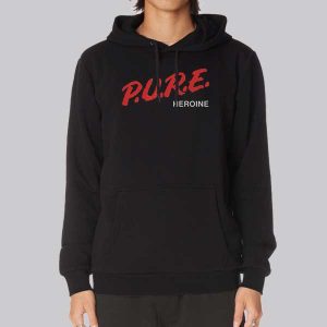 Lorde Pure Heroine 10 Years Clean Sweatshirt