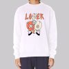Loser Lover Drip Heart Crimson Bliss Sweatshirt