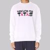 Ma Tatas Support Funny Breast Cancer Sweatshirt