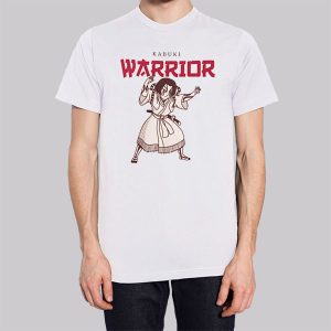 Manga Japanese Art Kabuki Warrior Sweatshirt 3