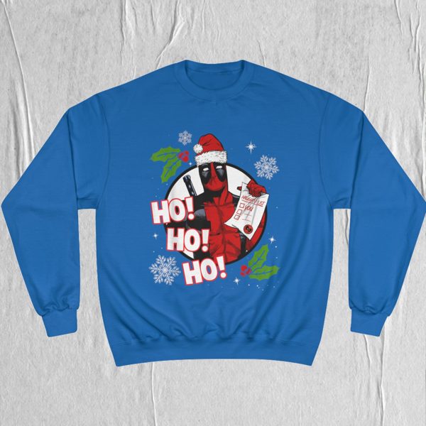 Marvel Deadpool Santa Christmas Sweatshirt