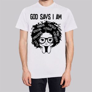 Melanin History God Says I Am Sweatshirt 3
