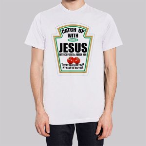 Meme Christian Ketchup With Jesus Sweatshirt 3