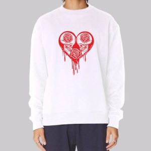 Meme Scary Face Goth Skull Sweatshirt 3 Meme Scary Face Goth Skull Sweatshirt 4