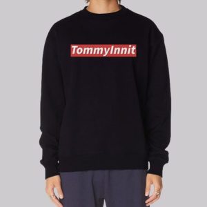 Merch Tommyinnit Red Sweatshirt 3 Merch Tommyinnit Red Sweatshirt 4