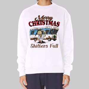 Merry Christmas Eddie Shitters Full Sweatshirt Merry Christmas Eddie Shitters Full Sweatshirt