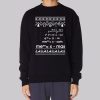 Merry Christmas Math Equation Ugly Sweatshirt