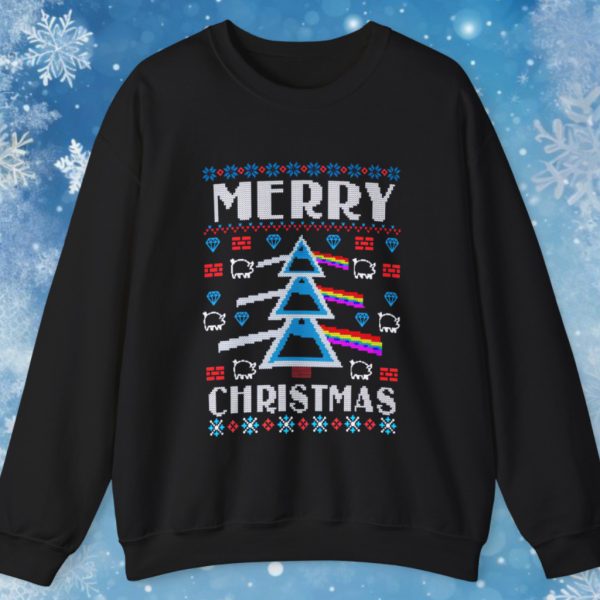 Merry Christmas Pink Floyd Ugly Christmas Sweatshirt