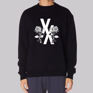 Mgk Xx Rose Flowers Sweatshirt