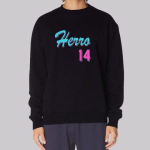 Miami Heat Vice City Tyler Herro Sweatshirt 3 Miami Heat Vice City Tyler Herro Sweatshirt 4