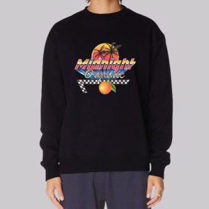 Midnight Organic Logo Sweatshirt 4