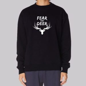 Milwaukee Bucks Playoffs Fear the Deer Sweatshirt 3 Milwaukee Bucks Playoffs Fear the Deer Sweatshirt 4