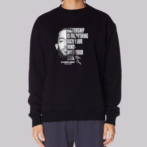 Mind Your Own Nipsey Hussle Sweatshirt Mind Your Own Nipsey Hussle Sweatshirt