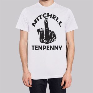 Mitchell Tenpenny Bitches Middle Finger Sweatshirt 2 Mitchell Tenpenny Bitches Middle Finger Sweatshirt 3