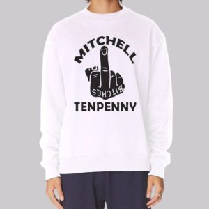 Mitchell Tenpenny Bitches Middle Finger Sweatshirt 3 Mitchell Tenpenny Bitches Middle Finger Sweatshirt 4