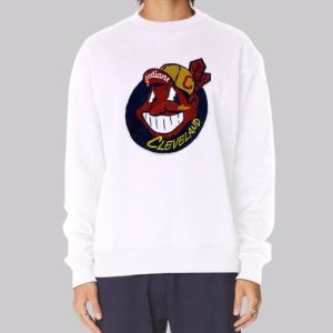 Mlb Indians Cleveland Sweatshirt 4