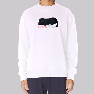 Molly Burke Merch Life Shorts the Dog Sweatshirt Molly Burke Merch Life Shorts the Dog Sweatshirt