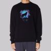 Moon Howling Galaxy Wolf Sweatshirt