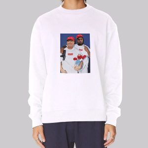 Mortal Orchestra Trump Kanye Sweatshirt