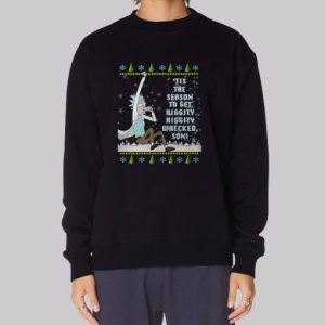 Morty Tis the Season to Get Schwifty Sweatshirt 3 Morty Tis the Season to Get Schwifty Sweatshirt 4