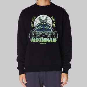 Mothman Owl Part Moth Part Man Sweatshirt Mothman Owl Part Moth Part Man Sweatshirt