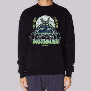 Mothman Owl Part Moth Part Man Sweatshirt 3 Mothman Owl Part Moth Part Man Sweatshirt 4
