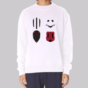 Mudvayne Logo Music Band Funny Face Sweatshirt 3 Mudvayne Logo Music Band Funny Face Sweatshirt 4