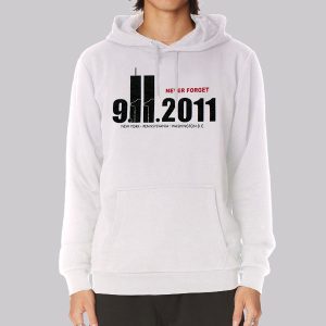 NY PA DC Twin Towers Never Forget 9 11 Sweatshirt